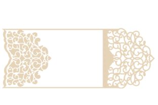 Arabescos Wedding Envelope: A Crafts Graphic for Elegant Digital Products