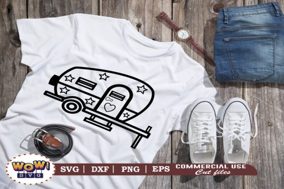 Camping Trailers Graphic Design Asset Review