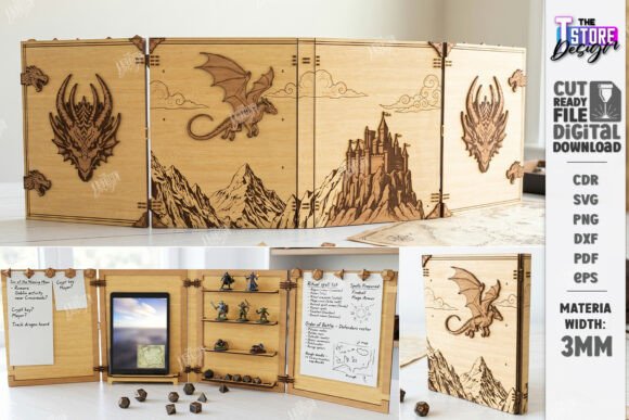 DM Screen Laser Cut Design Review