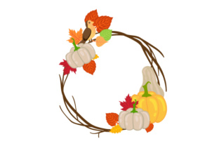 Fall Wreath Craft Design for Seasonal Projects