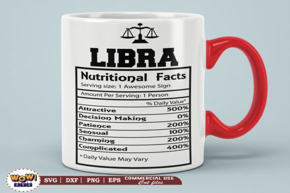 Libra Nutritional Facts: A Graphic Asset for Blog and Website Design