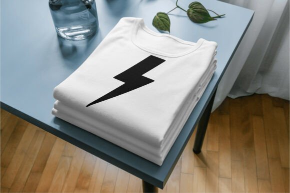Lightning Bolt SVG Thunder Bolt - A Modern Graphic for Digital Products