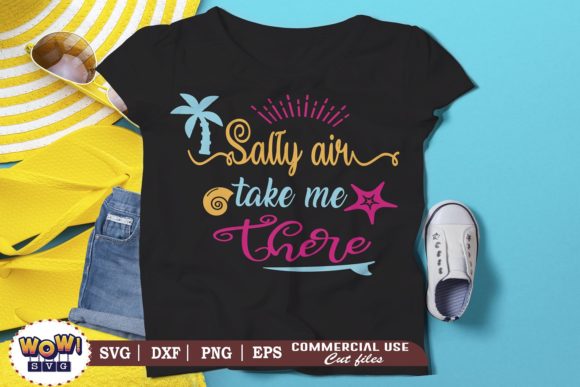 Salty Hair Take Me There Graphics and Illustrations Review