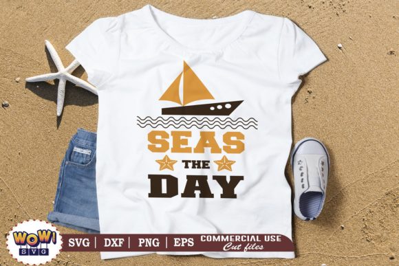 Seas the Day Graphics for Crafts and Creative Projects